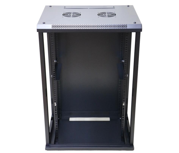 Extralink Szafa rack 15U 600x450mm czarna wisząca EX.14329 - 489476 - zdjęcie 3